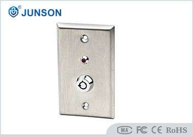 ドアのアクセス管理のためのDC36V LEDのキー スイッチの出口の押しボタン
