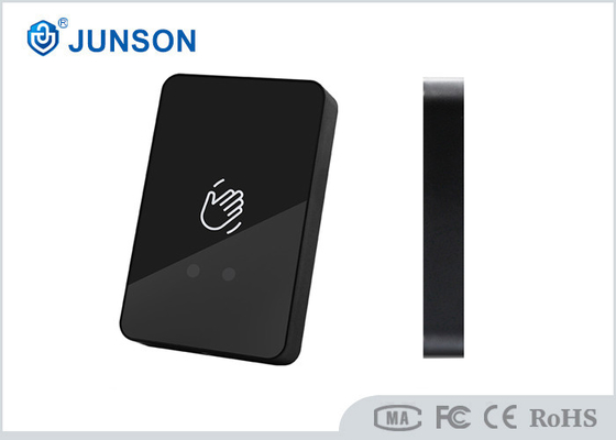 黒い色のプラスチック接触アクセス管理 システムのための自由な出口ボタン