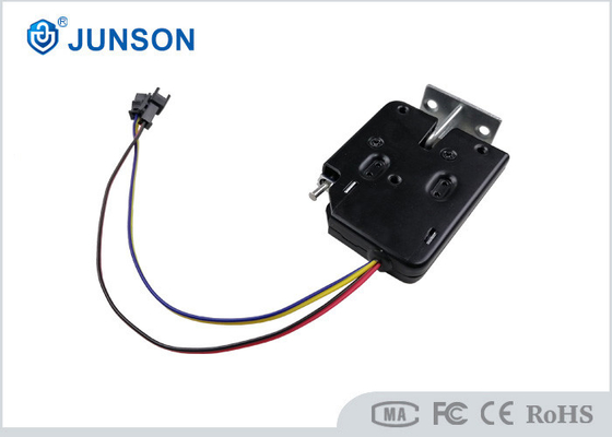パーソナライズされた電圧 小型の電動キャビネットロック ポールなし 73L*56W*13H mm 12V / 24V DC