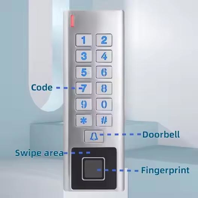Tuya App 防水金属ケース WIFI RFID スマートロック 指紋アクセス制御