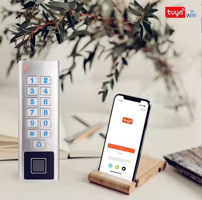 Tuya App 防水金属ケース WIFI RFID スマートロック 指紋アクセス制御