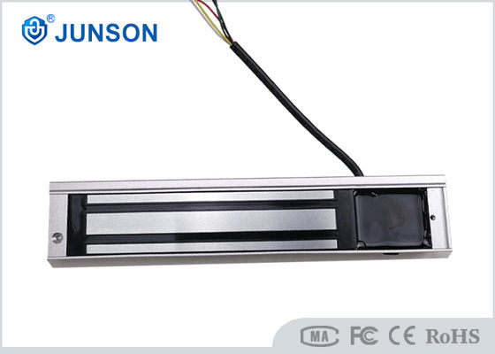 12-24V 防水型シングルドア用マグネットロック 280kg / 600Lbs IP67