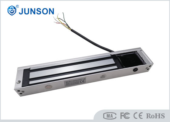 12-24V 防水型シングルドア用マグネットロック 280kg / 600Lbs IP67