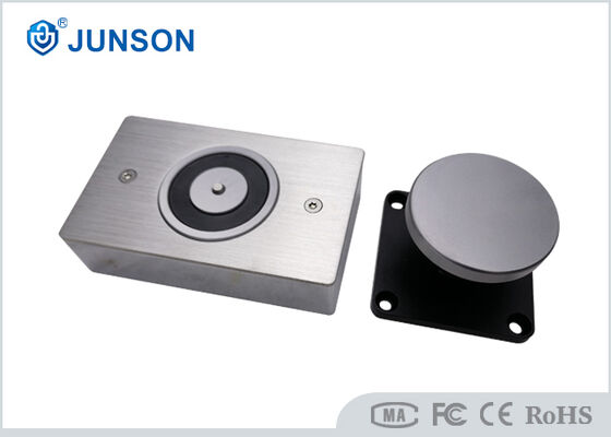 12V/24V DC作動用手動リリースボタン付き304ステンレス鋼電磁ドアホルダー