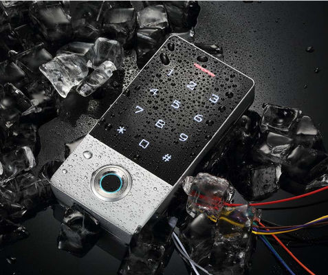 バイオメトリク指紋認識の強力な防水RFIDキーボードリーダー - 24VDC