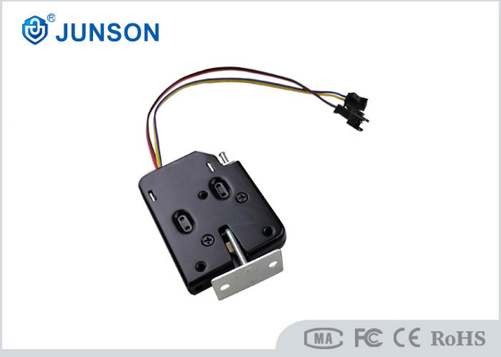 パーソナライズされた電圧 小型の電動キャビネットロック ポールなし 73L*56W*13H mm 12V / 24V DC