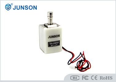 円形のヘッド ソレノイドの電気キャビネット ロック12V /24V Optionwithの白のコネクター