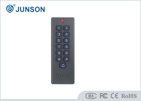 JS-K6909-S 防水 RFID アクセス コントロール リーダー IP67 EM 125KHz Mifare 13.56MHz DC10-24V