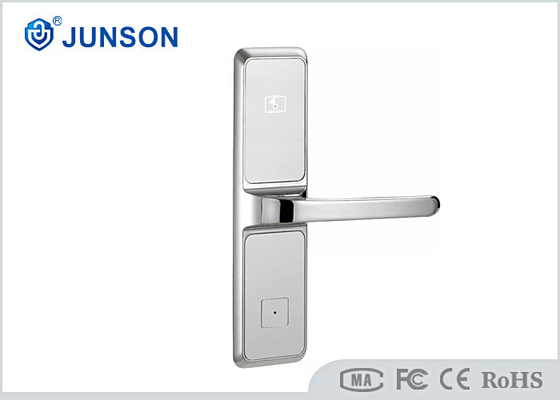 強打Card RFID Hotel Locks Zinc Alloy Silver Durable Electrical 200ma