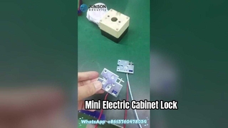 JUNSON セキュリティ・JS-4052/S ミニ電動キャビネットロック