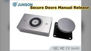 ステンレス製ドアホルダー手動リリース